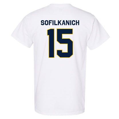 Michigan - NCAA Women's Basketball : Ashley Sofilkanich - Classic Shersey T-Shirt-1