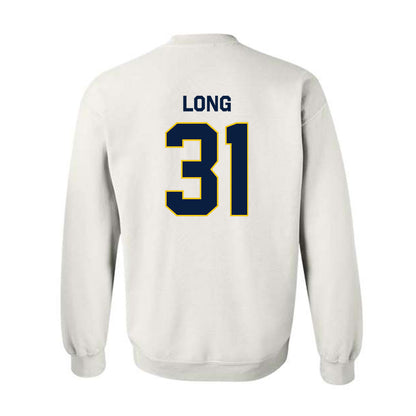 Michigan - NCAA Men's Lacrosse : Jack Long - Classic Shersey Crewneck Sweatshirt-2