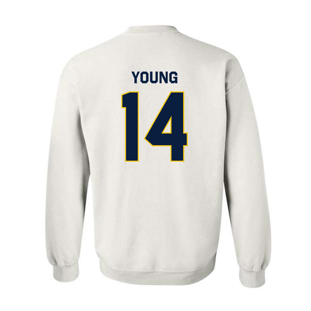 Michigan - NCAA Football : Jordan Young - Classic Shersey Crewneck Sweatshirt-1