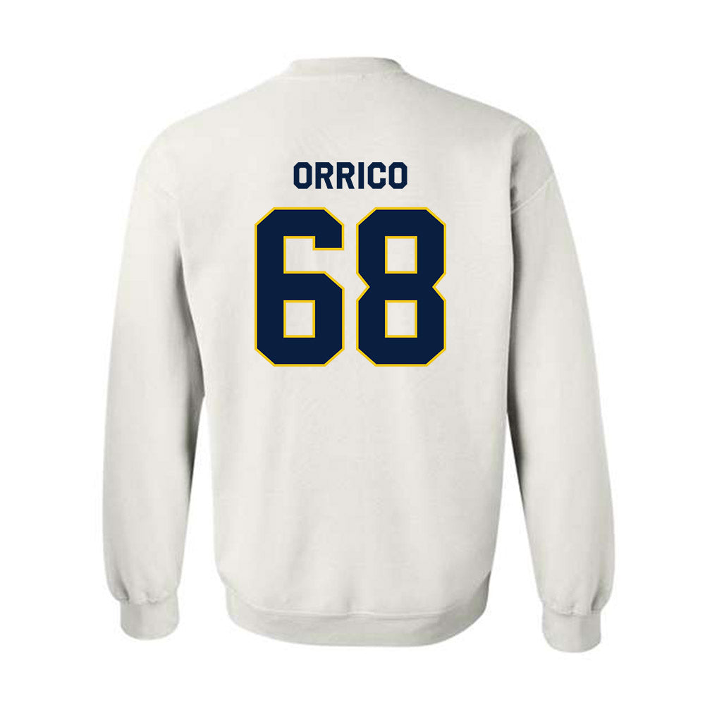 Michigan - NCAA Men's Ice Hockey : Josh Orrico - Classic Shersey Crewneck Sweatshirt-1