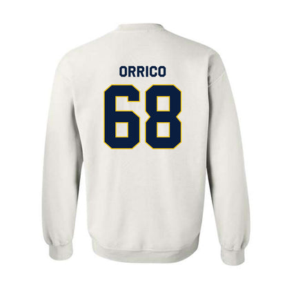Michigan - NCAA Men's Ice Hockey : Josh Orrico - Classic Shersey Crewneck Sweatshirt-1