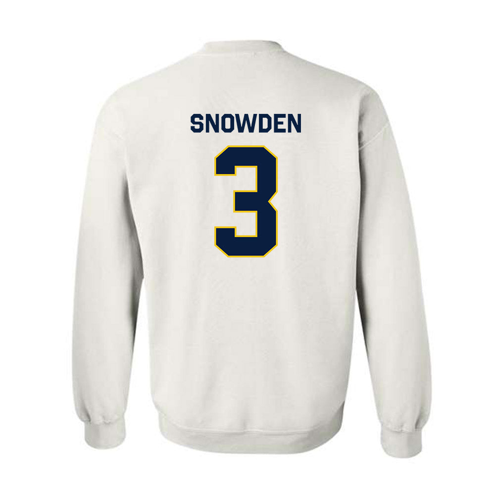 Michigan - NCAA Football : Smith Snowden - Classic Shersey Crewneck Sweatshirt-2