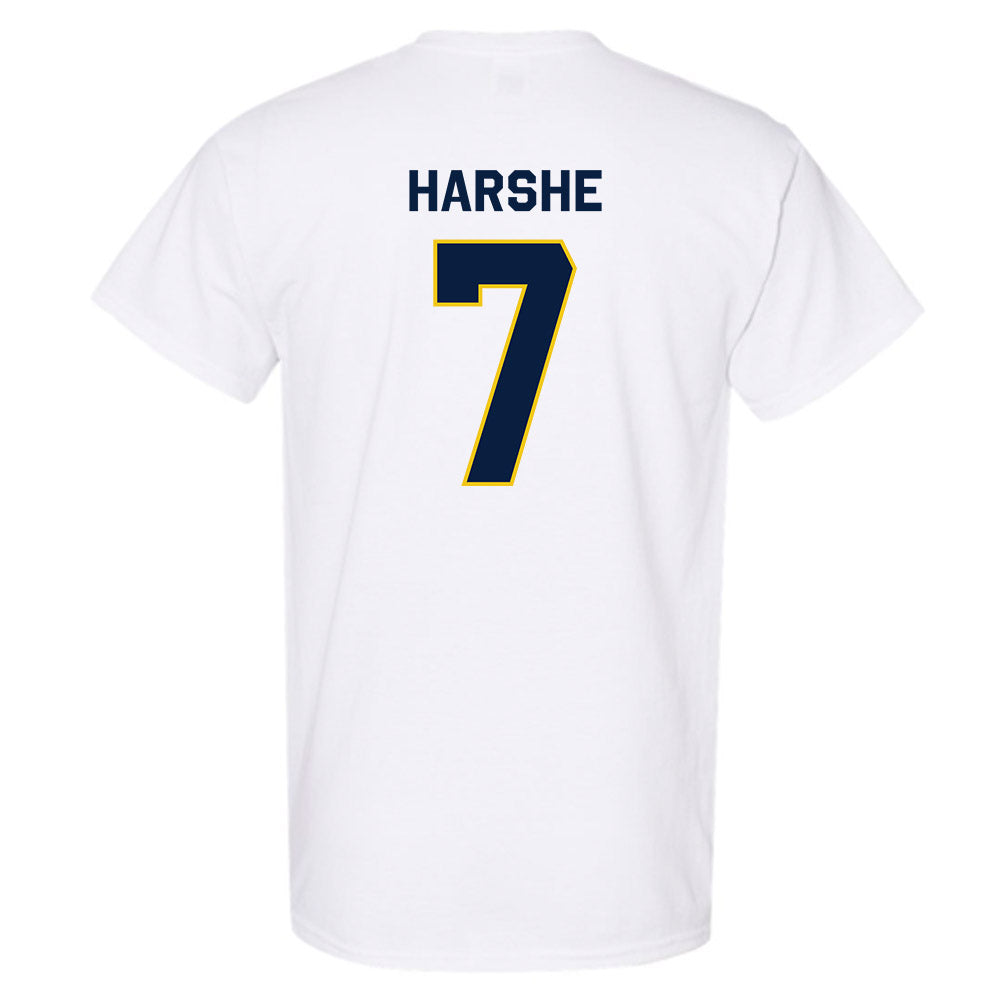 Michigan - NCAA Women's Soccer : Beanie Harshe - Classic Shersey T-Shirt-2
