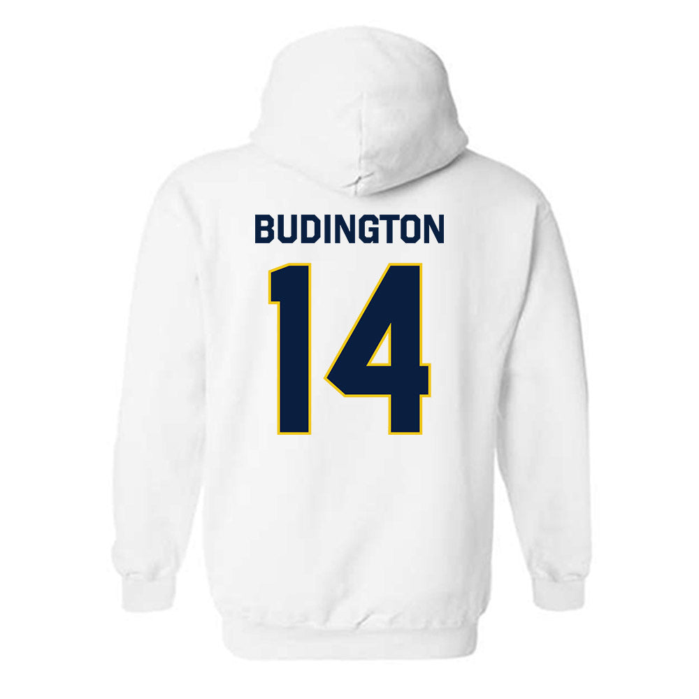 Michigan - NCAA Men's Lacrosse : Joseph Budington - Classic Shersey Hooded Sweatshirt-2