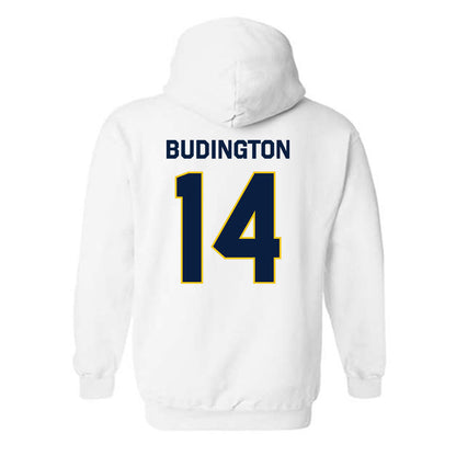 Michigan - NCAA Men's Lacrosse : Joseph Budington - Classic Shersey Hooded Sweatshirt-2