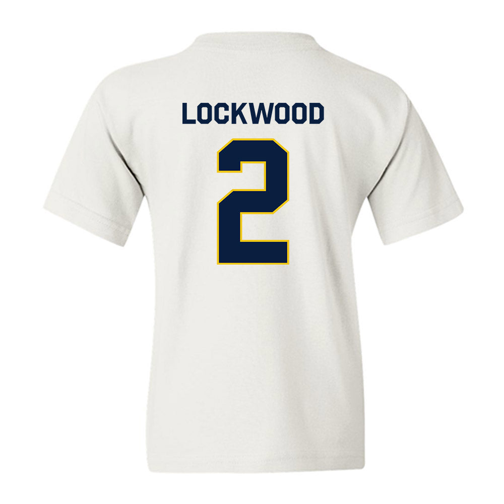 Michigan - NCAA Men's Lacrosse : Bo Lockwood - Classic Shersey Youth T-Shirt-2