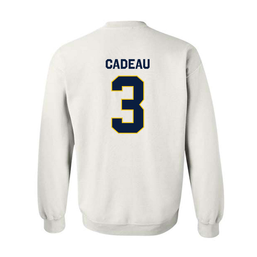 Michigan - NCAA Men's Basketball : Elliot Cadeau - Classic Shersey Crewneck Sweatshirt-2