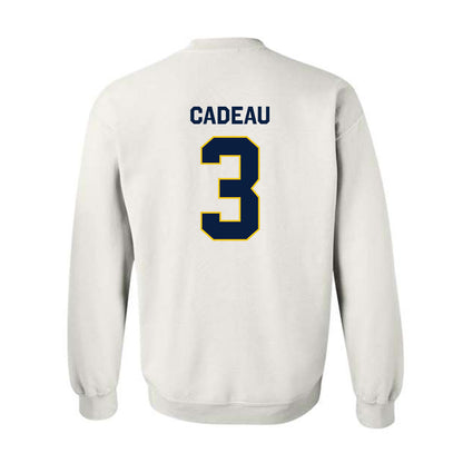 Michigan - NCAA Men's Basketball : Elliot Cadeau - Classic Shersey Crewneck Sweatshirt-2