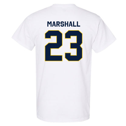 Michigan - NCAA Football : Jordan Marshall - Classic Shersey T-Shirt-1
