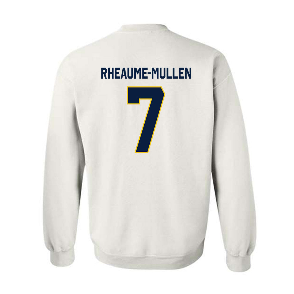 Michigan - NCAA Men's Ice Hockey : Dakoda Rheaume-Mullen - Classic Shersey Crewneck Sweatshirt-1