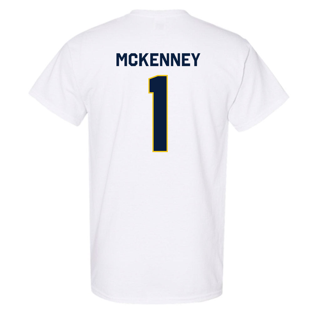 Michigan - NCAA Men's Basketball : Trey McKenney - Classic Shersey T-Shirt-2