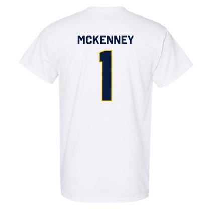 Michigan - NCAA Men's Basketball : Trey McKenney - Classic Shersey T-Shirt-2