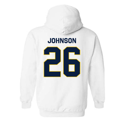 Michigan - NCAA Football : Donovan Johnson - Classic Shersey Hooded Sweatshirt-1
