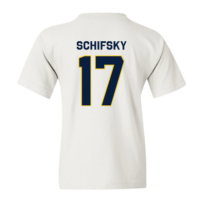 Michigan - NCAA Men's Ice Hockey : Garrett Schifsky - Classic Shersey Youth T-Shirt-1
