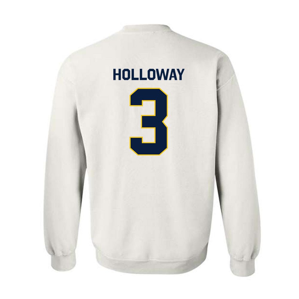 Michigan - NCAA Women's Basketball : Mila Holloway - Classic Shersey Crewneck Sweatshirt-1