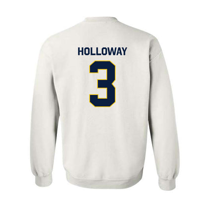 Michigan - NCAA Women's Basketball : Mila Holloway - Classic Shersey Crewneck Sweatshirt-1