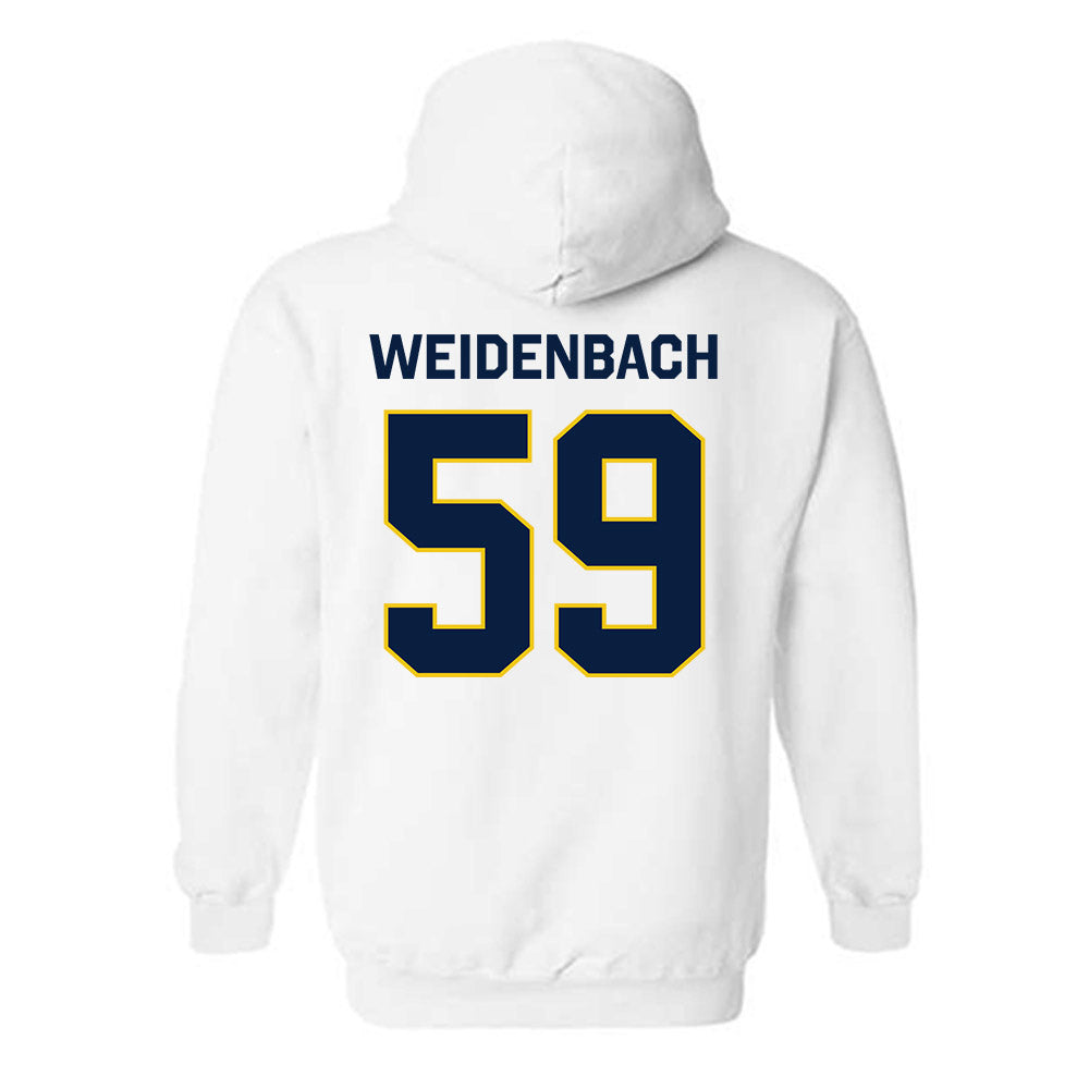 Michigan - NCAA Football : John Weidenbach - Classic Shersey Hooded Sweatshirt-1