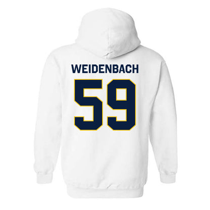 Michigan - NCAA Football : John Weidenbach - Classic Shersey Hooded Sweatshirt-1
