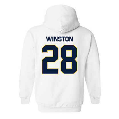 Michigan - NCAA Football : Kainoa Winston - Classic Shersey Hooded Sweatshirt-2