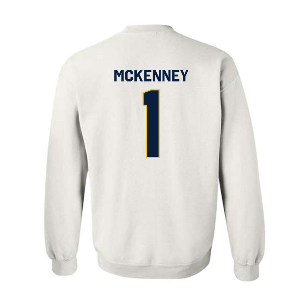 Michigan - NCAA Men's Basketball : Trey McKenney - Classic Shersey Crewneck Sweatshirt-2