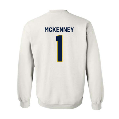 Michigan - NCAA Men's Basketball : Trey McKenney - Classic Shersey Crewneck Sweatshirt-2