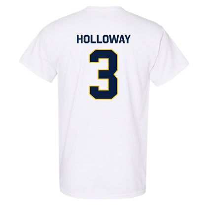 Michigan - NCAA Women's Basketball : Mila Holloway - Classic Shersey T-Shirt-1