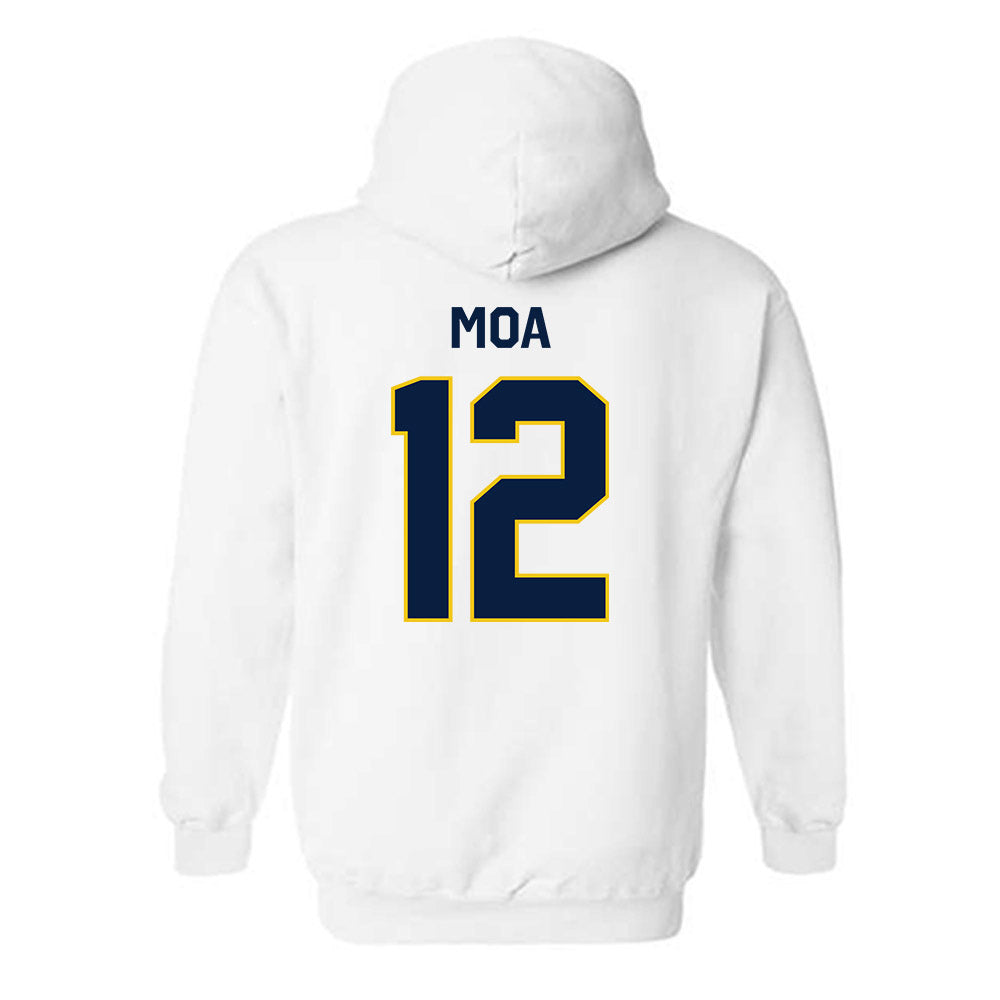 Michigan - NCAA Football : Salesi Moa - Classic Shersey Hooded Sweatshirt-2