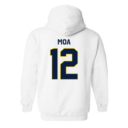 Michigan - NCAA Football : Salesi Moa - Classic Shersey Hooded Sweatshirt-2
