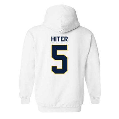 Michigan - NCAA Football : Savion Hiter - Classic Shersey Hooded Sweatshirt-2