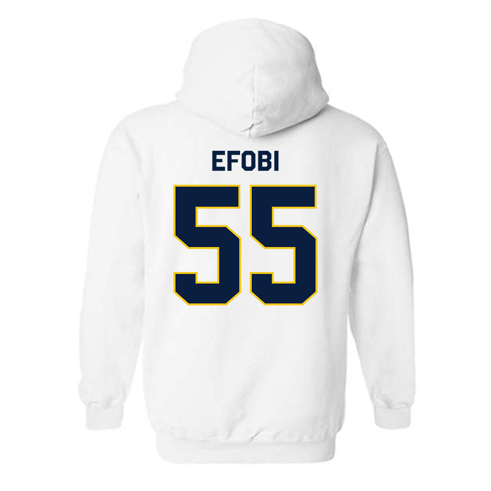 Michigan - NCAA Football : Nathan Efobi - Classic Shersey Hooded Sweatshirt-1