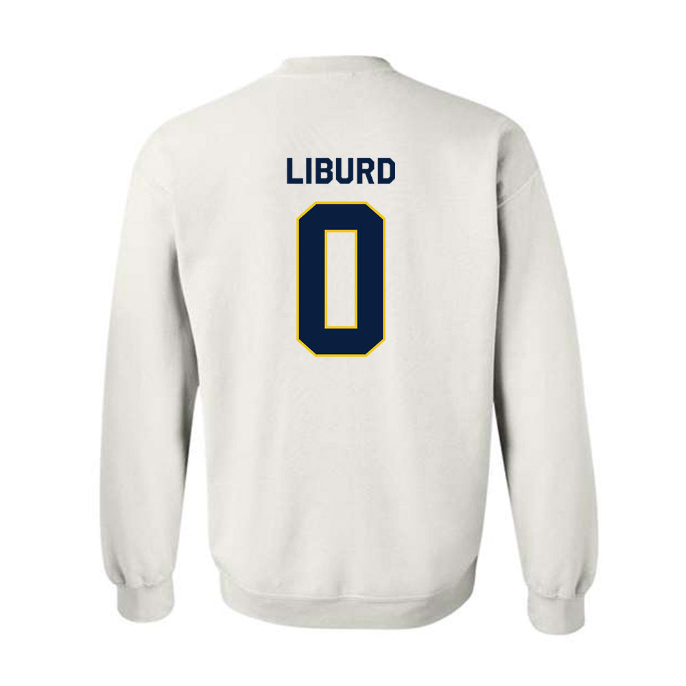 Michigan - NCAA Men's Basketball : Ricky Liburd - Classic Shersey Crewneck Sweatshirt-2