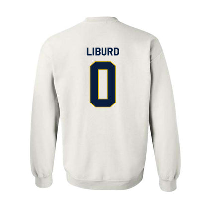 Michigan - NCAA Men's Basketball : Ricky Liburd - Classic Shersey Crewneck Sweatshirt-2