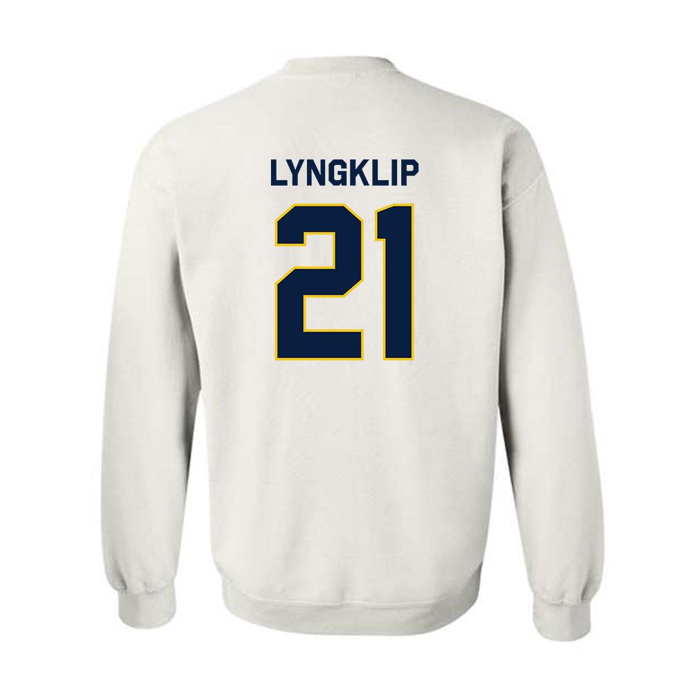 Michigan - NCAA Men's Lacrosse : Ryan Lyngklip - Classic Shersey Crewneck Sweatshirt-2