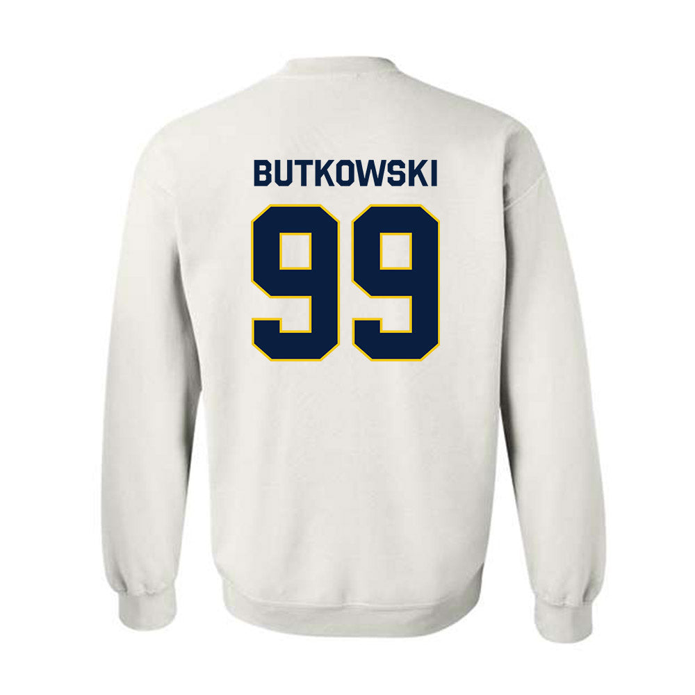Michigan - NCAA Football : Trey Butkowski - Classic Shersey Crewneck Sweatshirt-2