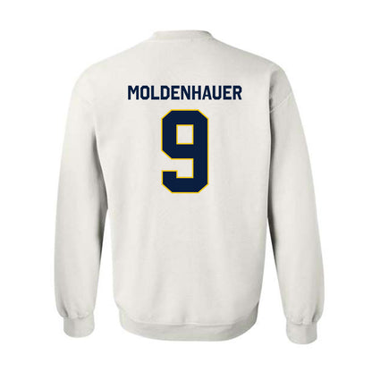 Michigan - NCAA Men's Ice Hockey : Nick Moldenhauer - Classic Shersey Crewneck Sweatshirt-1
