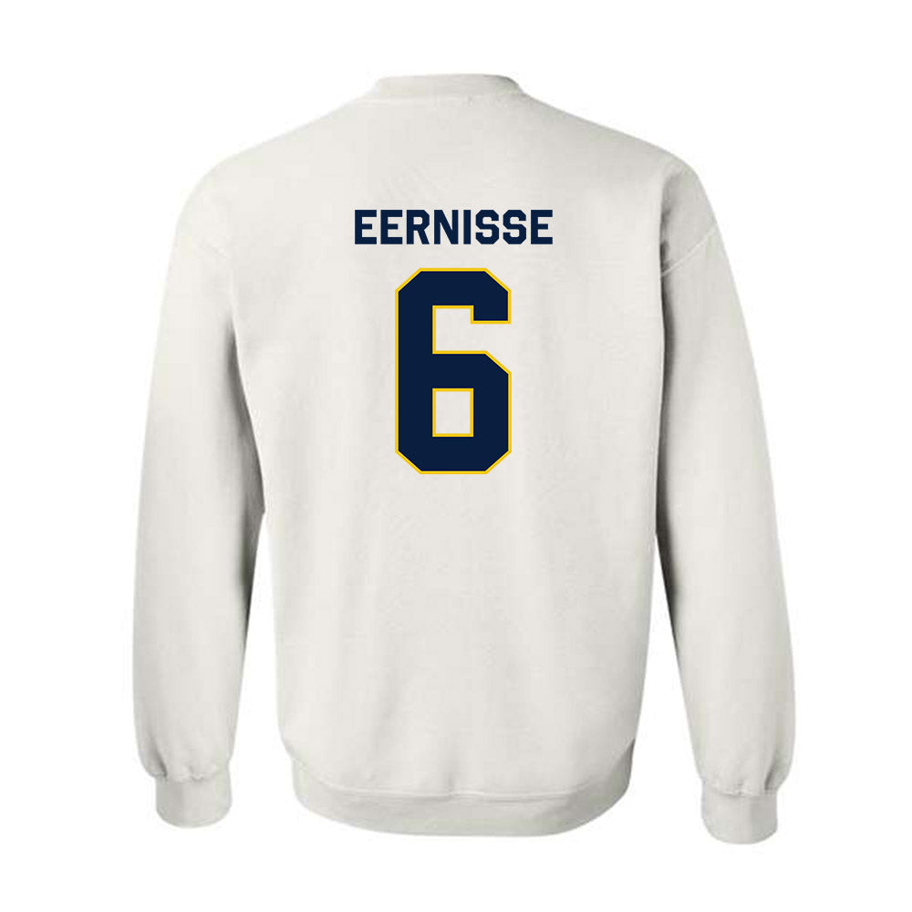 Michigan - NCAA Men's Ice Hockey : Josh Eernisse - Classic Shersey Crewneck Sweatshirt-1