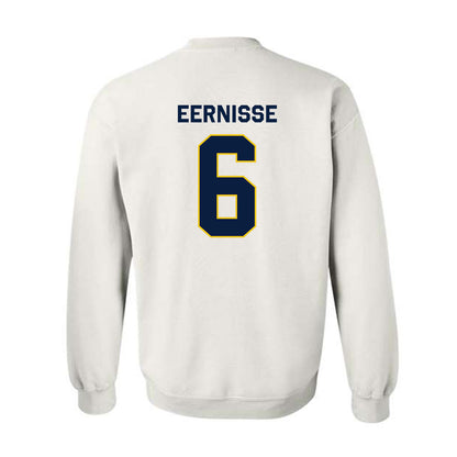 Michigan - NCAA Men's Ice Hockey : Josh Eernisse - Classic Shersey Crewneck Sweatshirt-1