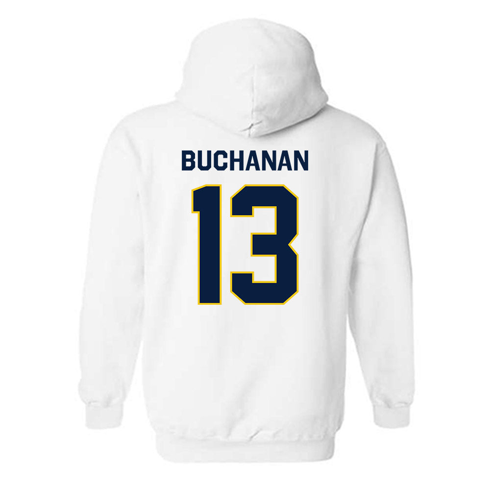 Michigan - NCAA Football : JJ Buchanan - Classic Shersey Hooded Sweatshirt-2