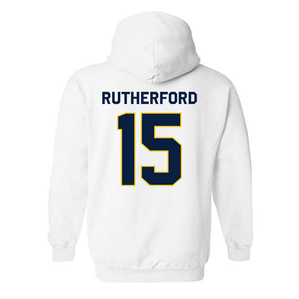 Michigan - NCAA Women's Lacrosse : Maya Rutherford - Classic Shersey Hooded Sweatshirt-1
