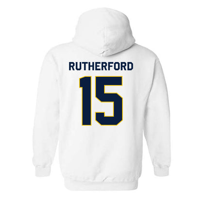 Michigan - NCAA Women's Lacrosse : Maya Rutherford - Classic Shersey Hooded Sweatshirt-1