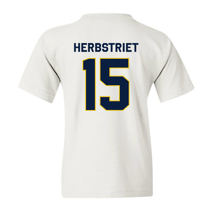 Michigan - NCAA Football : Chase Herbstriet - Classic Shersey Youth T-Shirt-2