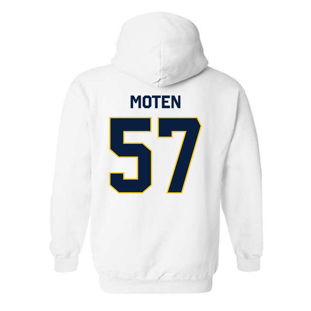 Michigan - NCAA Football : Travis Moten - Classic Shersey Hooded Sweatshirt-1