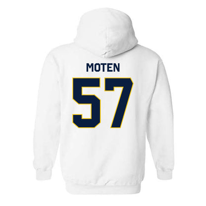 Michigan - NCAA Football : Travis Moten - Classic Shersey Hooded Sweatshirt-1