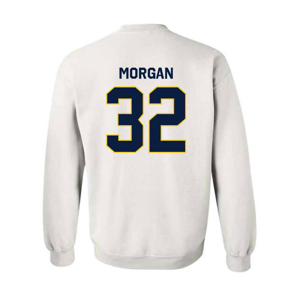 Michigan - NCAA Men's Lacrosse : John Morgan - Classic Shersey Crewneck Sweatshirt-2