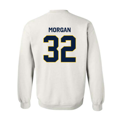 Michigan - NCAA Men's Lacrosse : John Morgan - Classic Shersey Crewneck Sweatshirt-2