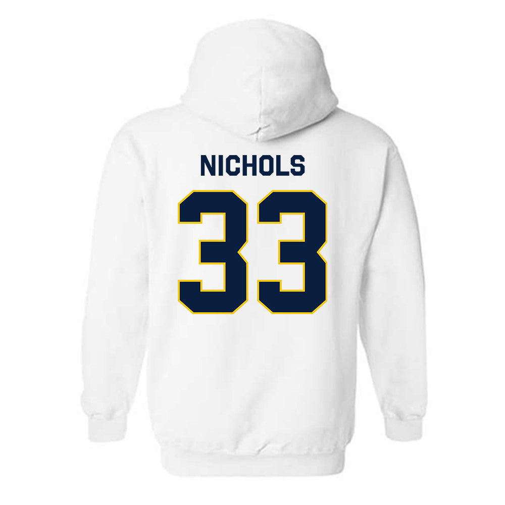 Michigan - NCAA Football : Dominic Nichols - Classic Shersey Hooded Sweatshirt-1