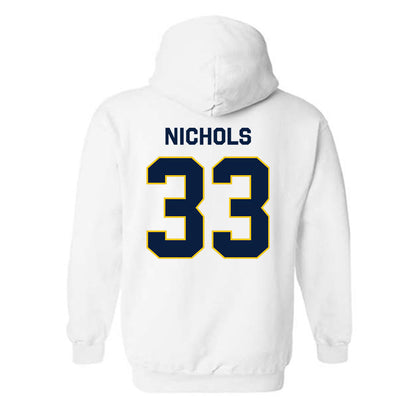 Michigan - NCAA Football : Dominic Nichols - Classic Shersey Hooded Sweatshirt-1