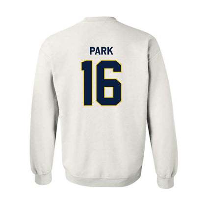 Michigan - NCAA Men's Ice Hockey : Aidan Park - Classic Shersey Crewneck Sweatshirt-1