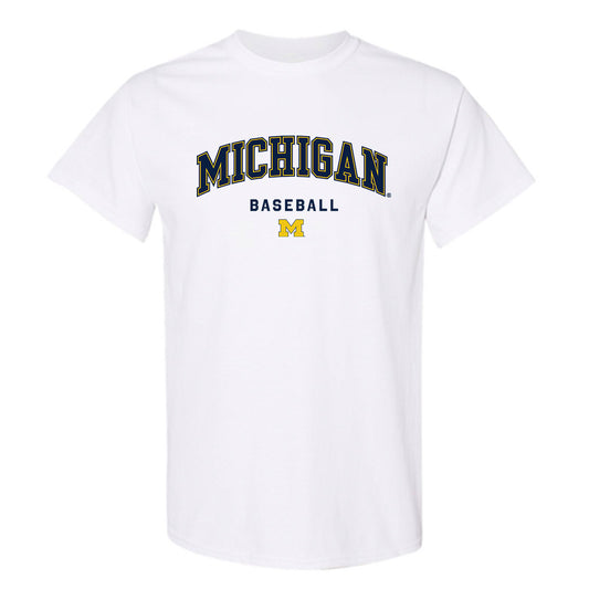 Michigan - NCAA Baseball : Brock leitgeb - Classic Shersey T-Shirt-0