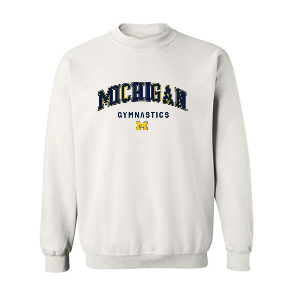 Michigan - NCAA Men's Gymnastics : Landen Blixt - Classic Shersey Crewneck Sweatshirt-0